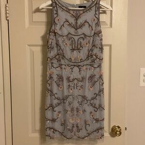 Adrianna Papell Beaded Cocktail Dress
